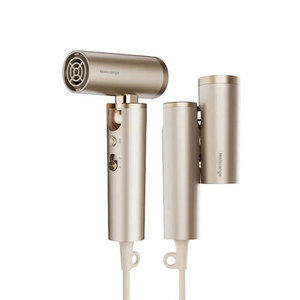 Secador de Pelo Plegable de Alta Velocidad Uniorange H16 Dorado 100-240V Iónico Compacto de Viaje - Product Image 5