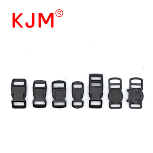 KJM durable 10mm breakaway buckle adjustable plastic clasp quick side release buckle for camera strap