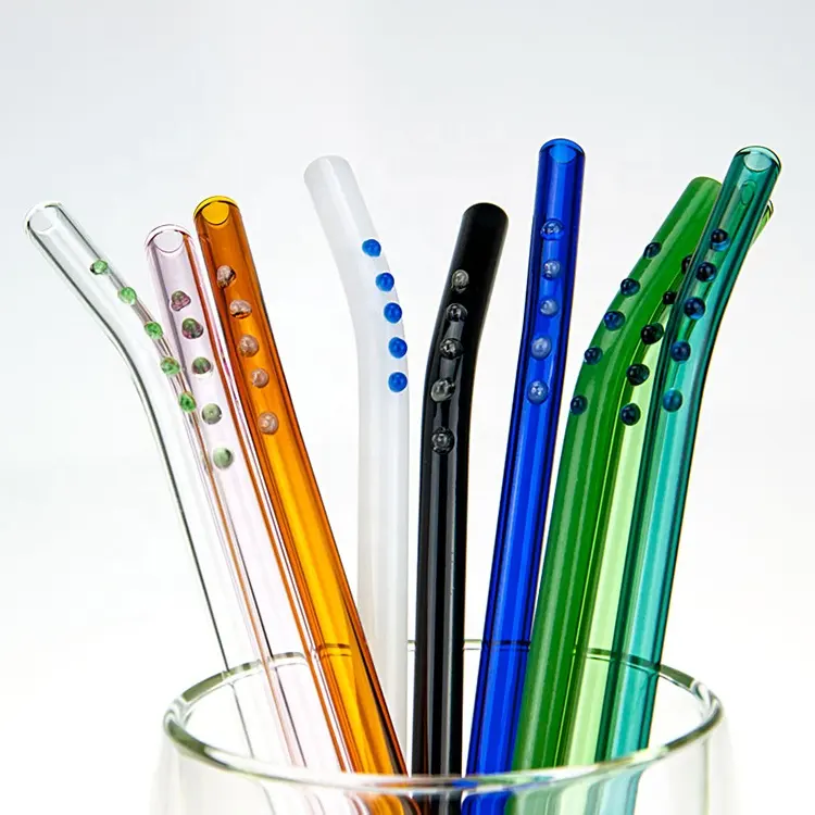 Óculos de borosilicato, óculos coloridos de novo design, ecológico, alto