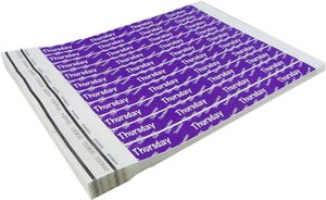 Braccialetti in Carta Tyvek Impermeabili per Eventi, Stampabili con Logo Personalizzato, Braccialetti Usa e Getta per Eventi - Product Image 3