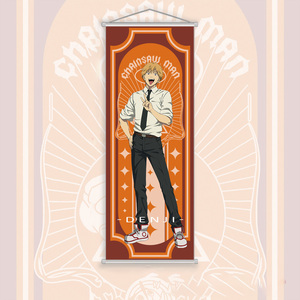 70*25CM <span class=keywords><strong>Manga</strong></span> pared arte Banner dibujos animados bandera colgante imágenes <span class=keywords><strong>Denji</strong></span> Power Makima Anime póster pared desplazamiento - Product Image 1
