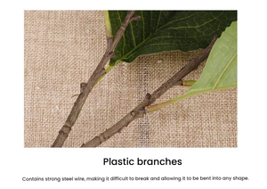 ענפי עלי הידרנג'אה מלאכותיים איכותיים בקוטר 35 ס\\\"מ לקישוט הבית וסידורי פרחים - Product Image 5