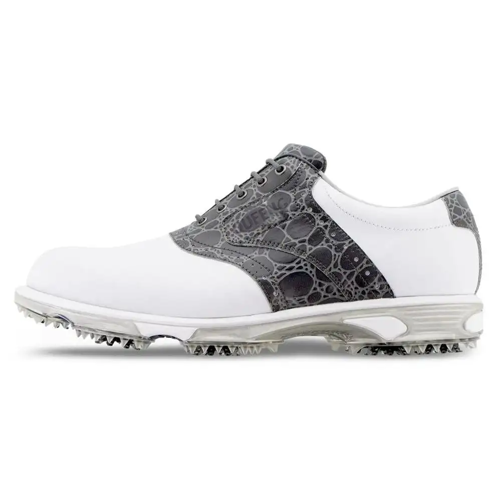 Oem de alta calidad de cuero de zapato de Golf suela deportes Casual suela de zapatos de Golf para hombre púas de goma impermeable zapatos de Golf para hombres
