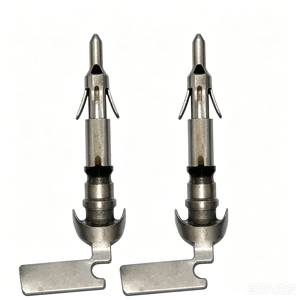 770903-1 ขั้วต่อแบบมินิยูนิเวอร์แซล <span class=keywords><strong>MATE</strong></span>-<span class=keywords><strong>N</strong></span>-<span class=keywords><strong>LOK</strong></span>, แบบขาเสียบ, แบบย้ำ, ขนาด 18 AWG, ขั้วต่อเคลือบดีบุก - Product Image 3