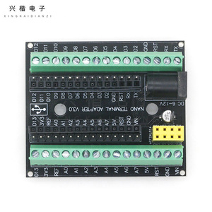 Adaptateur terminal Nano V3.0 avec prise DC et bornes à vis pour carte d'extension Arduino Nano - Product Image 4