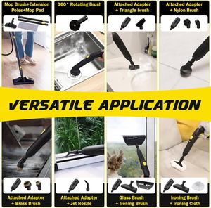 <span class=keywords><strong>Pulitore</strong></span> <span class=keywords><strong>a</strong></span> <span class=keywords><strong>Vapore</strong></span> Portatile Multiuso <span class=keywords><strong>Professionale</strong></span> da 1800W ad Alta Pressione <span class=keywords><strong>per</strong></span> Auto e <span class=keywords><strong>Casa</strong></span> - Product Image 2