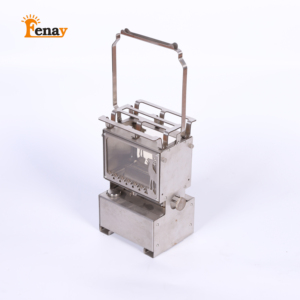Lampe <span class=keywords><strong>à</strong></span> <span class=keywords><strong>pétrole</strong></span> rétro en acier inoxydable avec design portable et léger pour le camping et la randonnée, éclairage extérieur lumineux - Product Image 2