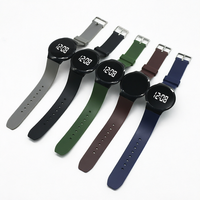 Nouvelle montre numérique LED lumineuse de sport de plein air de luxe pour adolescents, étudiants, enfants, unisexe