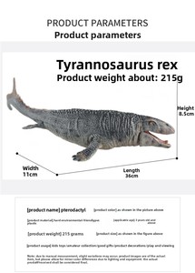 Figuras <span class=keywords><strong>de</strong></span> <span class=keywords><strong>Juguete</strong></span> Realistas <span class=keywords><strong>de</strong></span> <span class=keywords><strong>Mosasaurus</strong></span> y Cretoxyrhina en PVC, Modelos Sólidos <span class=keywords><strong>de</strong></span> Animales Marinos Prehistóricos para Niños, Educación STEM - Product Image 6
