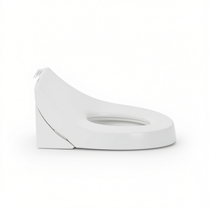 Asiento de inodoro para Cielo Pop Vase Forma 4, blanco, con bisagras de expansión en forma de C, 50.5 cm de longitud - Product Image 3