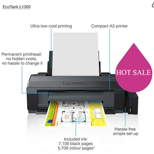 เครื่องพิมพ์อิงค์เจ็ทมัลติฟังก์ชั่น E Pso.N L1300 สำหรับสำนักงาน ปรับสภาพใหม่ เครื่องพิมพ์ A3 ความเร็วสูง สำหรับงานออกแบบกราฟิก - Product Image 3