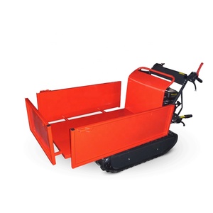KONSTANT Mini-dumper à chenilles haute efficacité, camion-benne à chenilles en caoutchouc, petite <span class=keywords><strong>brouette</strong></span> de jardin pratique - Product Image 2