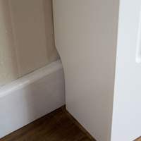 Échantillon gratuit, vente en gros, meubles de maison, grande couverture de radiateur en bois MDF, maille