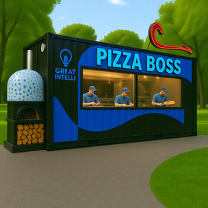 Vente directe d'usine : Cuisine conteneurisée et Food Truck pour Cafés, Restaurants, Hôtels, Bureaux à domicile, Salles, Villas - Product Image 1