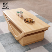 Fournisseur chinois, prix réduit, stock important, table basse sur mesure, nouveau design, meubles de salon, table basse en bois, prête à être expédiée.