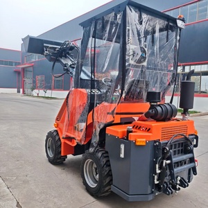 Livraison Gratuite <span class=keywords><strong>Mini</strong></span>-chargeuse télescopique compacte 1,5 tonne CE EPA 4x4 articulée pour l'agriculture, la construction et la <span class=keywords><strong>location</strong></span> - Product Image 5