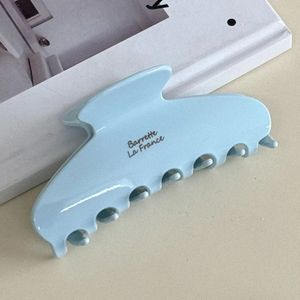 กิ๊บติดผม JingLan Barrette La France Macaron Acetate แบบหนีบผมขนาดใหญ่ กันลื่น สำหรับ<span class=keywords><strong>ผม</strong></span>หนา สไตล์ฝรั่งเศส เครื่องประดับแฟชั่นสำหรับผู้หญิง - Product Image 5