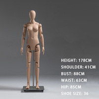 Neu eingetroffen: Ganzkörper-Sportmannequin (männlich/weiblich) mit beweglichen Gelenken – Multifunktionaler Modellierroboter für Präsentationen