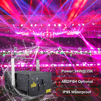 Laser RGB de scène IP65 34W 35KPPS pour spectacle sur grande scène, idéal pour les DJ professionnels - Prix compétitif