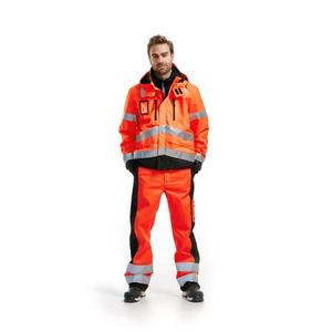 BLAKLADER - 483719775599M Veste imperméable haute visibilité Rouge/Noir-EAN 7330509374542 HI-VIS WORKWEAR - Product Image 3