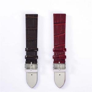 Cinturino per orologio con motivo a <span class=keywords><strong>coccodrillo</strong></span> classico con Logo personalizzato cinturino per orologio in <span class=keywords><strong>pelle</strong></span> con motivo a <span class=keywords><strong>coccodrillo</strong></span> di moda - Product Image 4