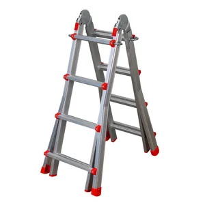 Dobrável Multiuso Folding Ladder Instalação Engenharia Escada Prateleira para Exterior