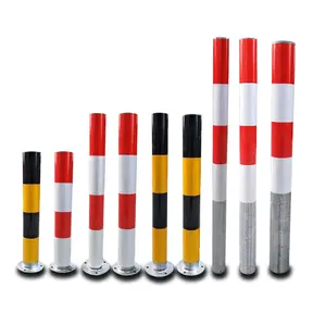 Factory Direct Sale 75CM High Quality Flexible Traffic Safety Steel Warning Post