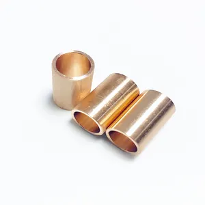 Factory Customized Shaft Sleeve Bushing Oilless Bronze Brass Bearing Bushings Round Brass Bushing