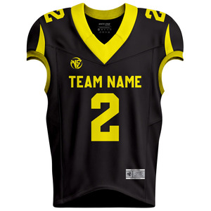 Uniforme de football américain personnalisé par sublimation, vêtements de sport, col en V, tenue d'équipe sportive, uniforme de football américain, vente chaude - Product Image 2