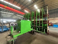 Machine de vulcanisation de type cadre pour le moulage de plaquettes de frein, fournie par l'usine, pour la fabrication de divers produits en caoutchouc moulé