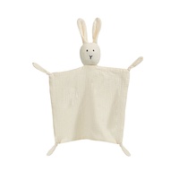 Haute qualité personnalisé écologique doux coton mousseline couette réglable lavable en Machine infantile bébé douche cadeau sucette