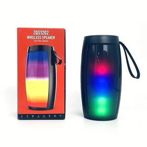 Nouvelle Enceinte Portable Sans Fil RGB avec Effet Lumineux, Étanche, Woofer Extérieur, LED, Lecteur de Carte TF et Radio - Product Image 1