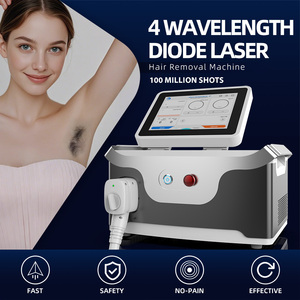 Meilleure machine d'épilation au laser à diode portable 4 ondes 808nm, épilation au laser indolore - Product Image 2