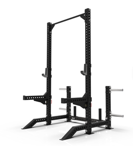 <span class=keywords><strong>POWERMAN</strong></span> pour Cage de musculation en métal commerciale, rack à squats, équipement de musculation robuste pour la maison, J-Cups réglables, barre de traction multi-prises, Cross - Product Image 3
