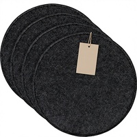 Coussin de siège amovible en feutre polyester léger, portable, antidérapant, écologique, avec conception de distribution de la pression pour fauteuils roulants