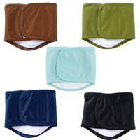 Couche physiologique lavable pour animaux de compagnie avec coussinets de pipi pour chiens mâles de remplacement réutilisables