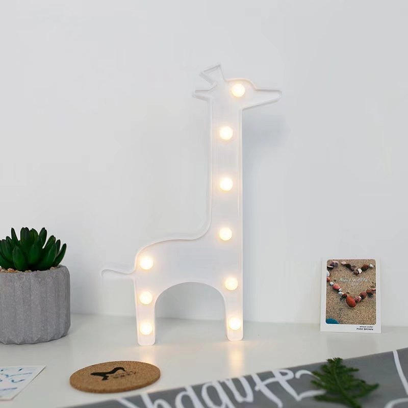 30x26cm ยีราฟสีขาว