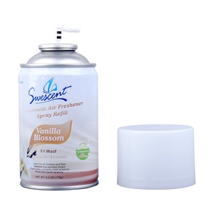 250ML respetuoso con el medio ambiente a base de agua Recarga automática Fabricante de aerosoles Recarga de ambientador de aire Glade