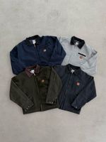 Veste de travail réversible pour hommes style Detroit J97 en toile délavée avec col en velours côtelé, manteau décontracté doublé, logo personnalisé, vente en gros