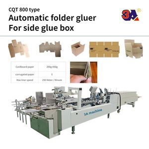 <b>Folder</b> Gluer Machine Automatic <b>Folder</b> Gluing Machine for Side Glue Straight Line <b>Box</b> Bottom Lock 4/6 Corner <b>Box</b> Cardboard <b>Box</b> - Product Image 4