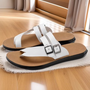Men's Breathable Waterproof Lightweight Flat Sandals Flip Flops with ARCH <b>SUPPORT</b> Steel <b>Toe</b> Sporty Casual Outdoor Summer - Product Image 1