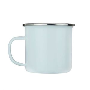 Mini tasse rétro en céramique émaillée colorée avec anse, pour lait, petit-déjeuner et café, design créatif, personnalisable par sublimation - Product Image 2