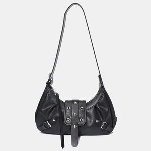 Sac bandoulière élégant en cuir véritable de vachette première couche pour femme, design de niche, fermeture éclair personnalisée, polyvalent - Product Image 6