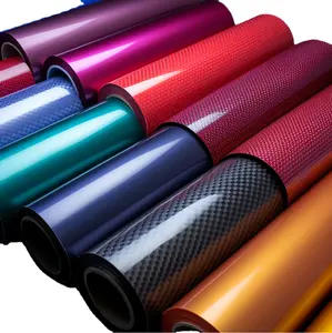 2023 usine chaleur guérison réparation anti-rayures peinture Protection bonbons gris violet changement de couleur vinyle Film voiture Wrap