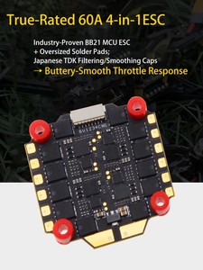 Đêm bay F405 f722 Stack 55A 6S 65A ESC 6S 8 bit 32 bit điều khiển chuyến bay cho các phiên video FPV ánh sáng yếu - Product Image 2