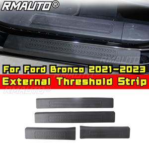 Tira de umbral exterior con pedal de bienvenida para Ford Bronco 2021-2023, kit de carrocería, accesorios para coche - Product Image 2