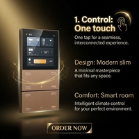Tablette Android professionnelle, panneau de commande intelligent Tuya pour maison intelligente, panneau central tactile de 4 pouces avec Zigbee 485 KNX Development