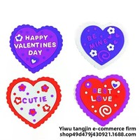 Autocollant en forme de cœur auto-adhésif pour la Saint-Valentin, motif bulle, pour les couples, les fêtes et les loisirs créatifs