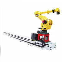 Vente directe usine : Guides linéaires en acier pour robots YASKAWA KUKA FANUC, rails de glissement au sol pour bras de robot 7 axes – Fabricant