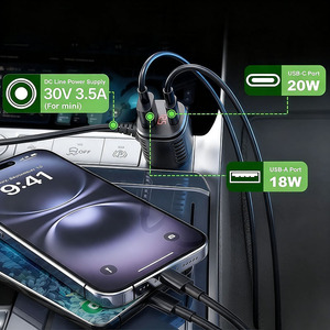 Adaptateur d'alimentation pour voiture Starlink Mini, convertisseur DC, charge haute vitesse, alimentation stable pour camion/<span class=keywords><strong>camping</strong></span>-<span class=keywords><strong>car</strong></span>/fourgonnette/<span class=keywords><strong>camping</strong></span>-<span class=keywords><strong>car</strong></span>/bateau et utilisation en extérieur - Product Image 3